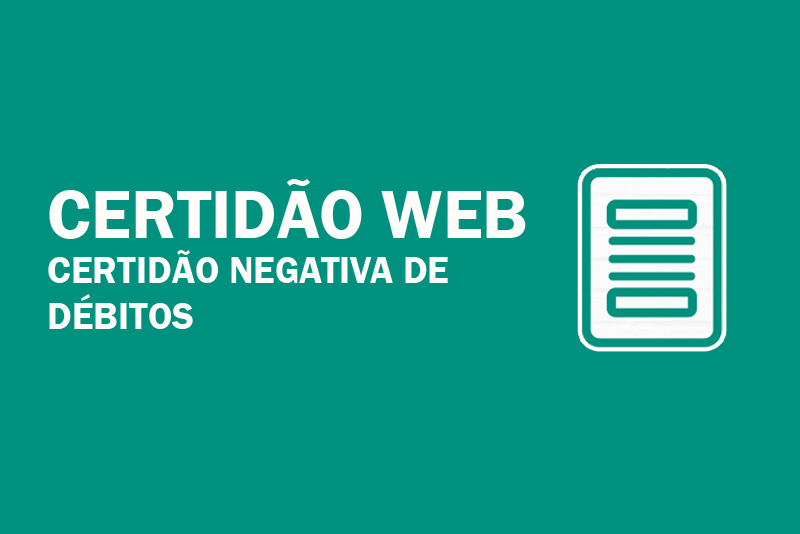 Serviço: Serviço Certidão Negativa de Débitos